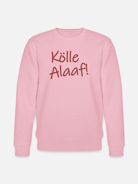 Kölle Alaaf! - Stanley/Stella Unisex Bio-Sweatshirt CHANGER - Hellrosa