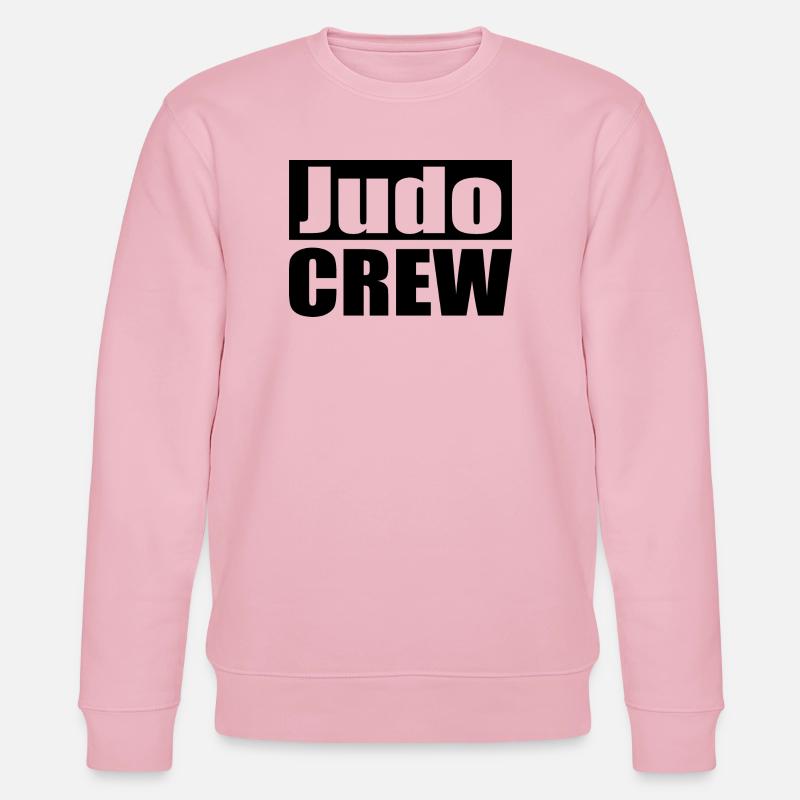 Judo Crew - Sweat bio CHANGER Stanley/Stella Unisexe - rose pâle