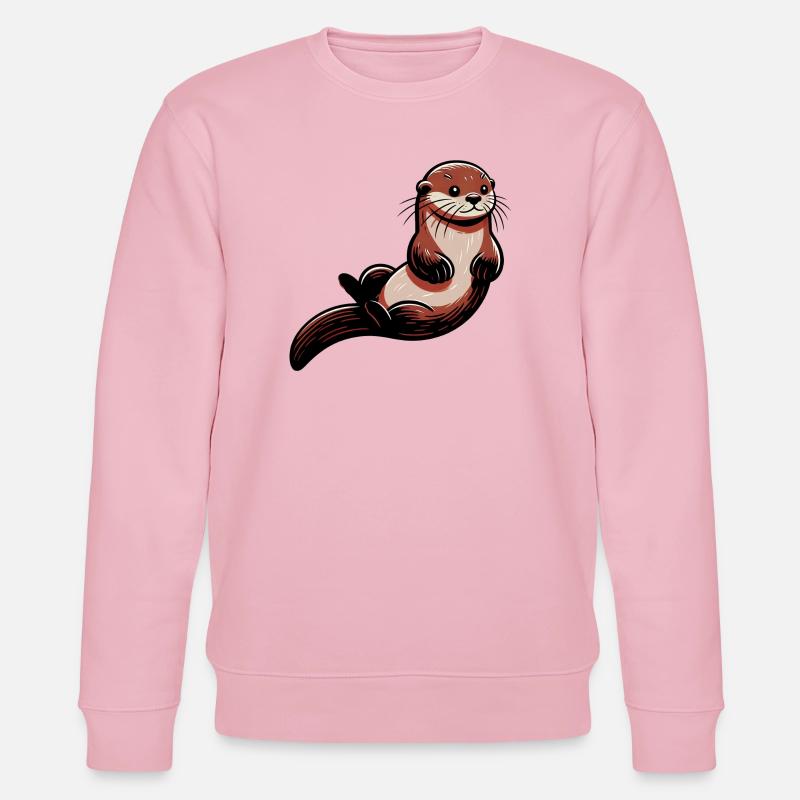 Otter - Stanley/Stella Unisex Bio-Sweatshirt CHANGER  - Hellrosa