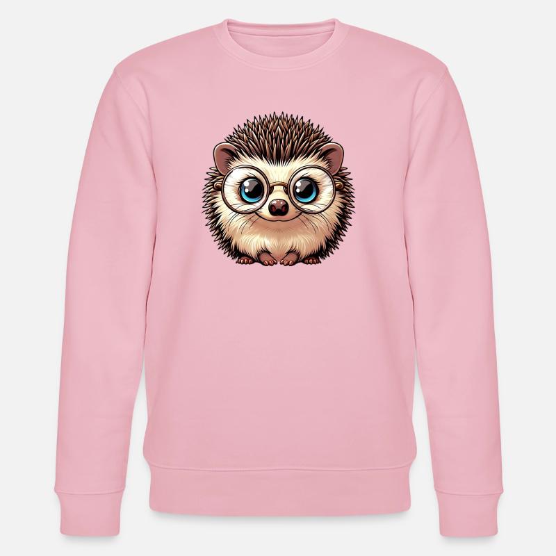 Igel - Stanley/Stella Unisex Bio-Sweatshirt CHANGER  - Hellrosa