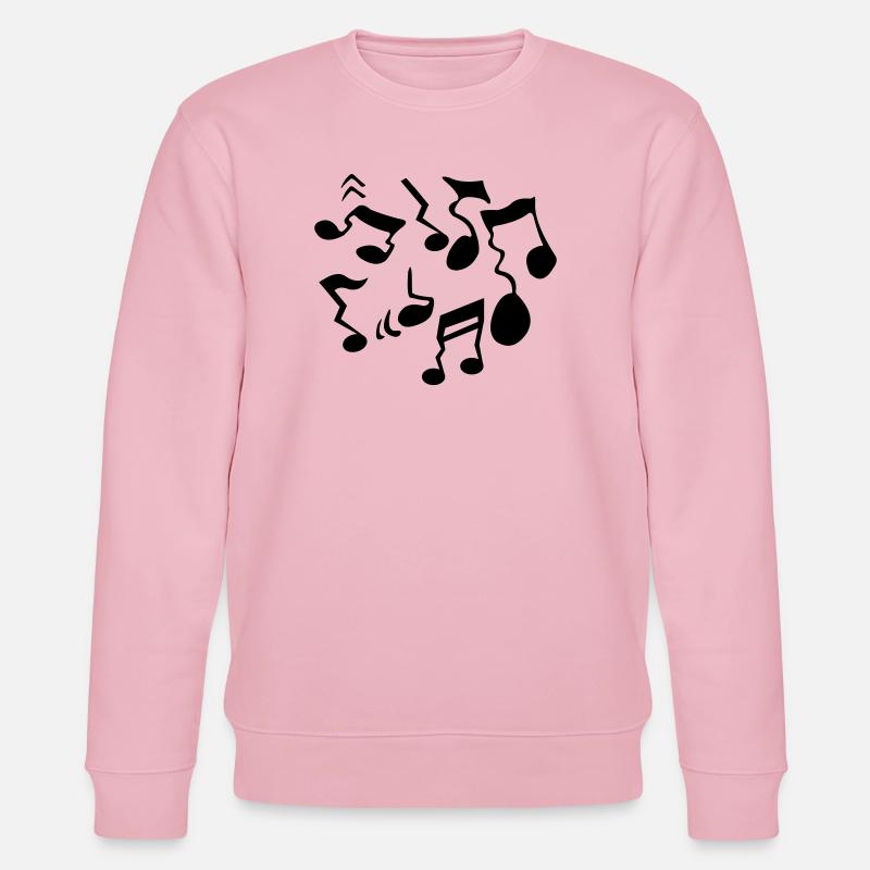 Falsche Töne - Stanley/Stella Unisex Bio-Sweatshirt CHANGER  - Hellrosa