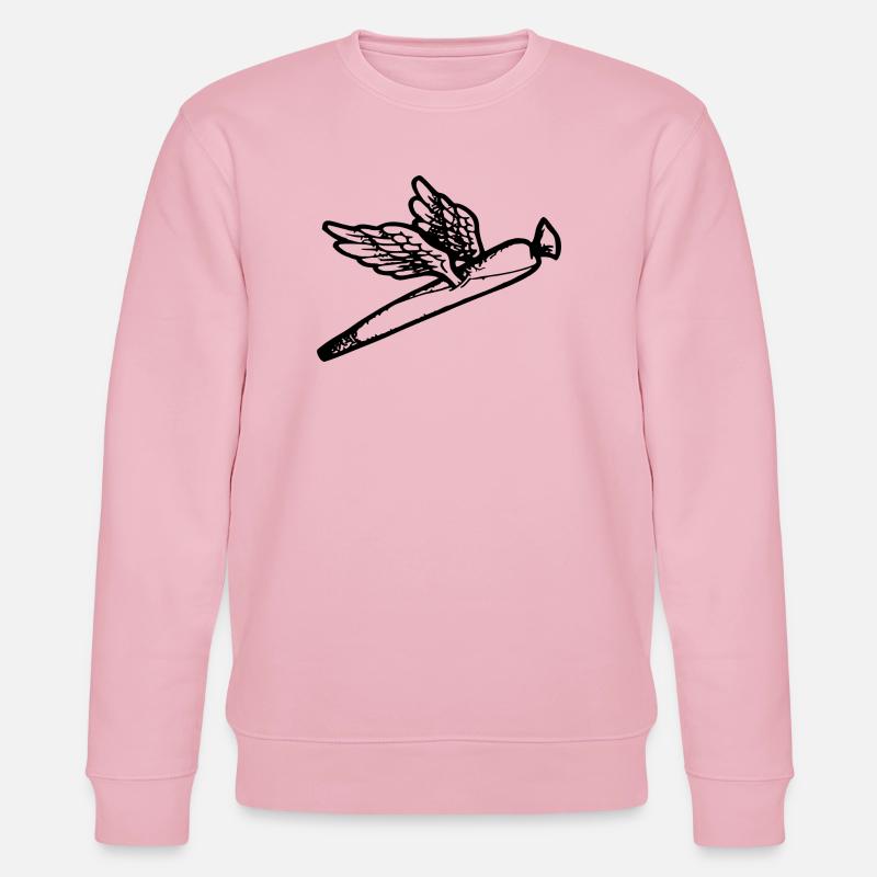 We fly so High - Stanley/Stella Unisex Bio-Sweatshirt CHANGER  - Hellrosa