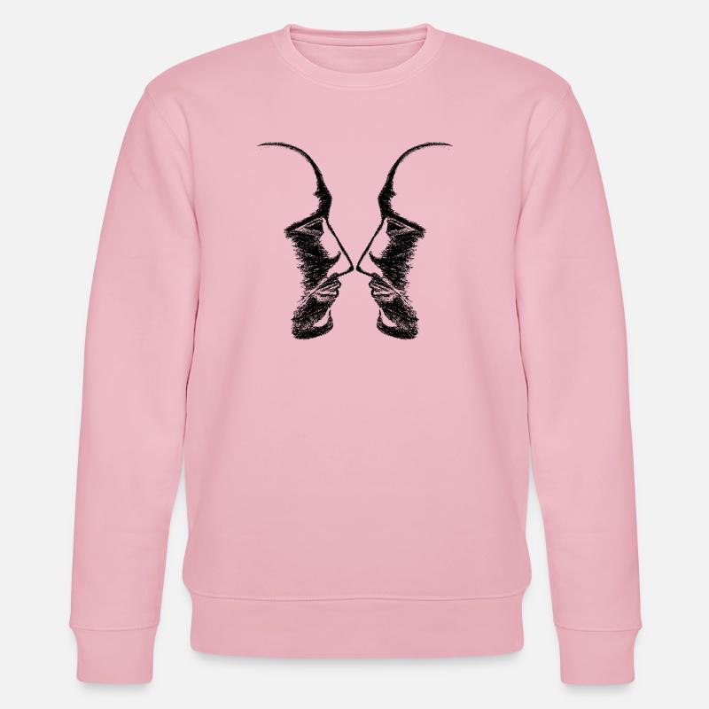 Köpfe - Stanley/Stella Unisex Bio-Sweatshirt CHANGER  - Hellrosa