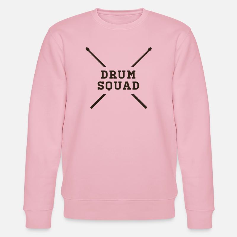 Escouade DRUM - Sweat bio CHANGER Stanley/Stella Unisexe - rose pâle