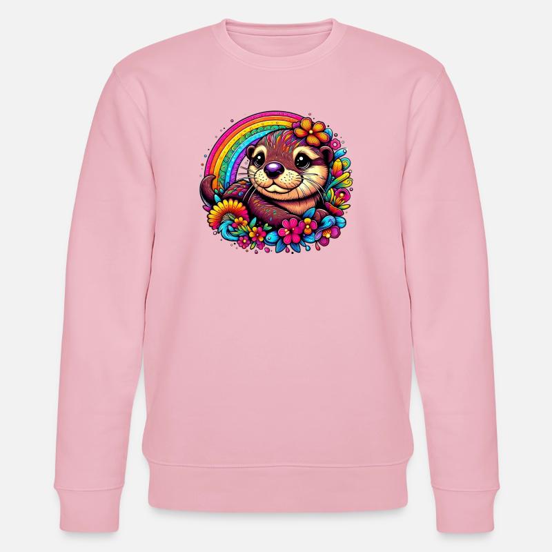 Otter - Stanley/Stella Unisex Bio-Sweatshirt CHANGER  - Hellrosa