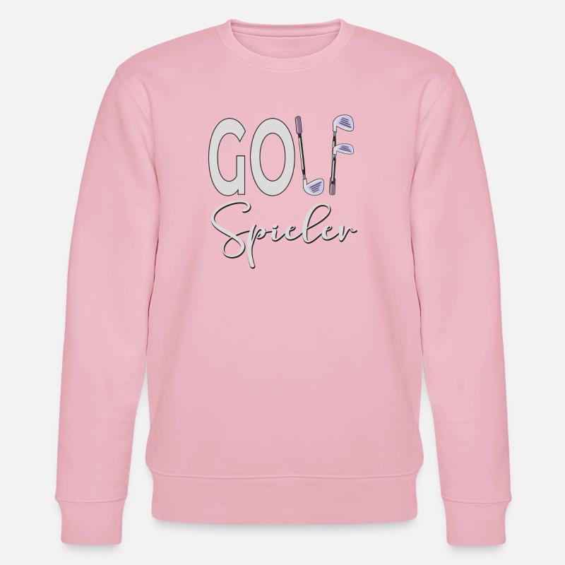 GOLFSPIELER GOLFSCHLÄGER - Stanley/Stella Unisex Bio-Sweatshirt CHANGER  - Hellrosa