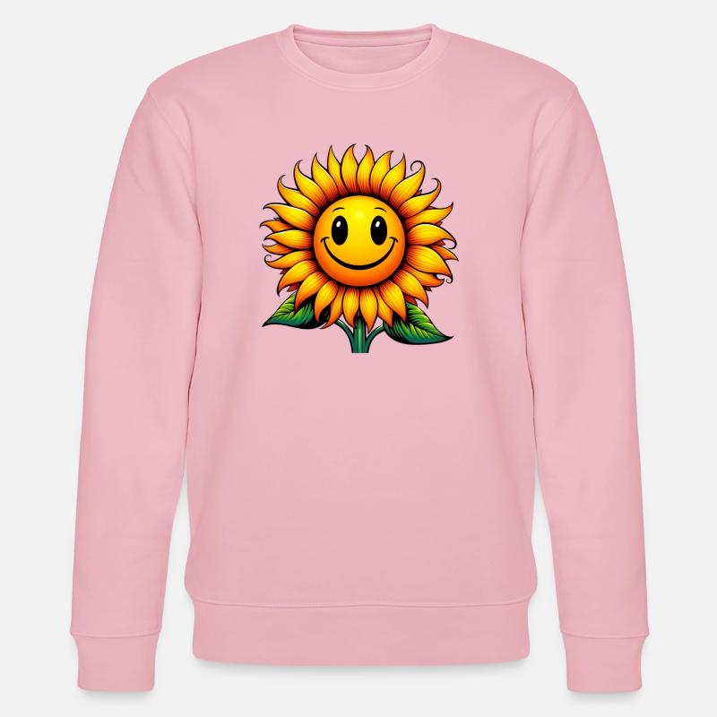 Sonnenblume - Stanley/Stella Unisex Bio-Sweatshirt CHANGER  - Hellrosa