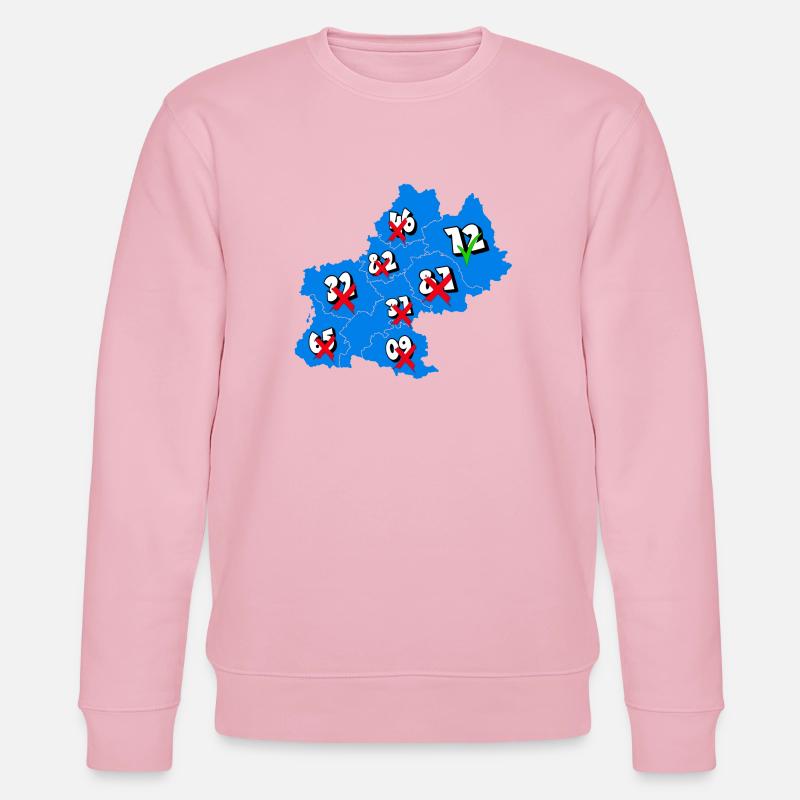 Midi-Pyrénées Region - Stanley/Stella Unisex Bio-Sweatshirt CHANGER  - Hellrosa