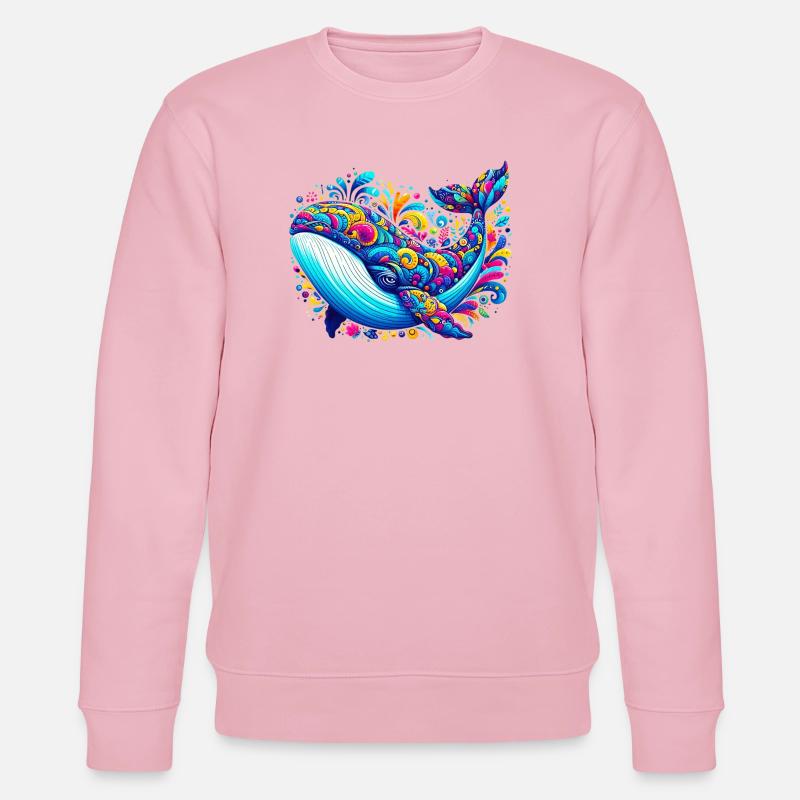 Wal - Stanley/Stella Unisex Bio-Sweatshirt CHANGER  - Hellrosa