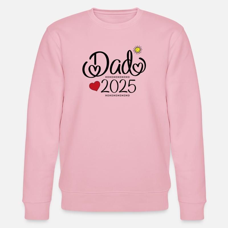 Dad 2025 - Stanley/Stella Unisex Bio-Sweatshirt CHANGER  - Hellrosa