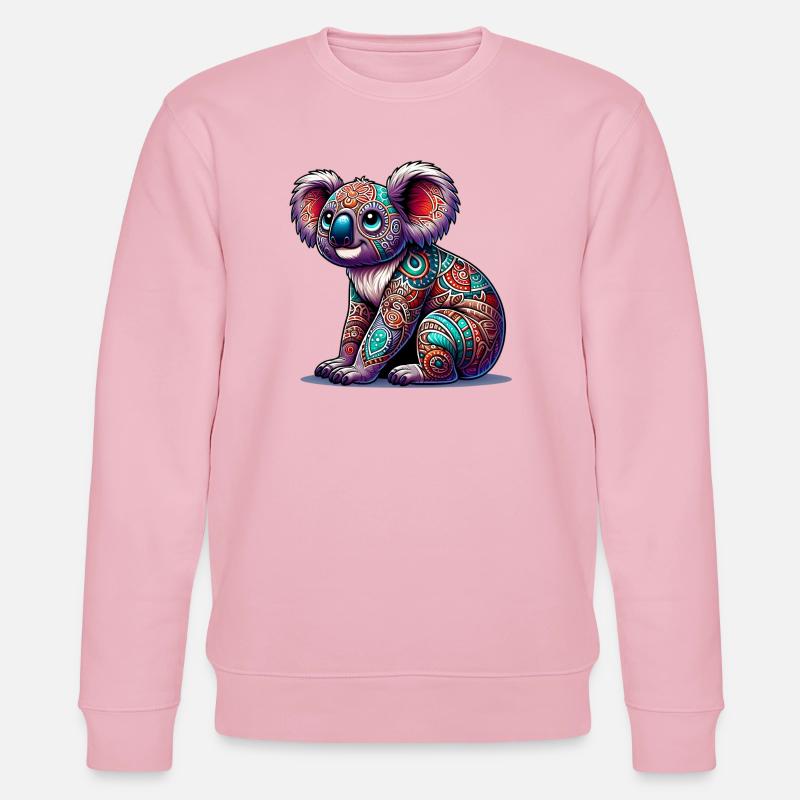 Koala - Stanley/Stella Unisex Bio-Sweatshirt CHANGER  - Hellrosa