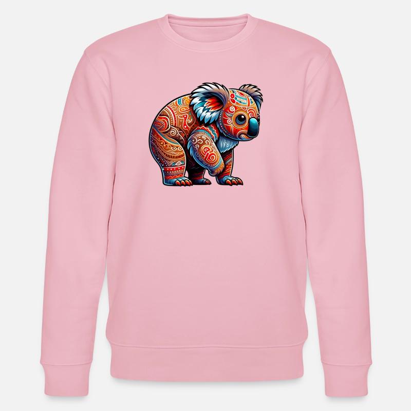 Koala - Stanley/Stella Unisex Bio-Sweatshirt CHANGER  - Hellrosa