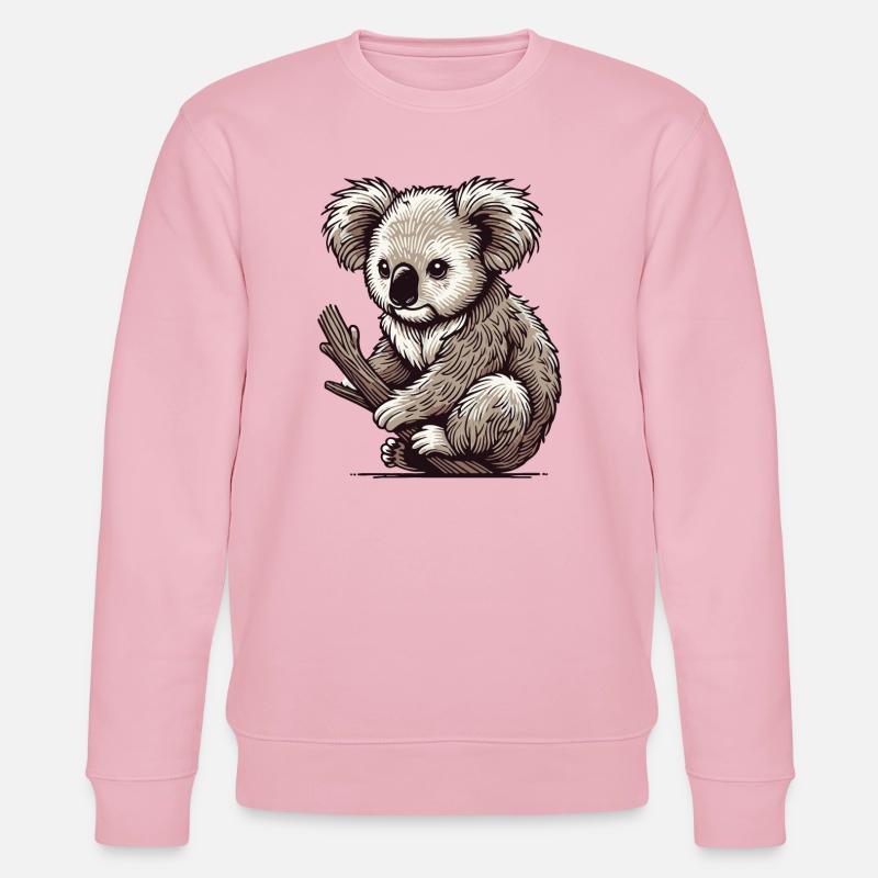 Koala - Stanley/Stella CHANGER Unisex Organic Sweatshirt - cotton pink