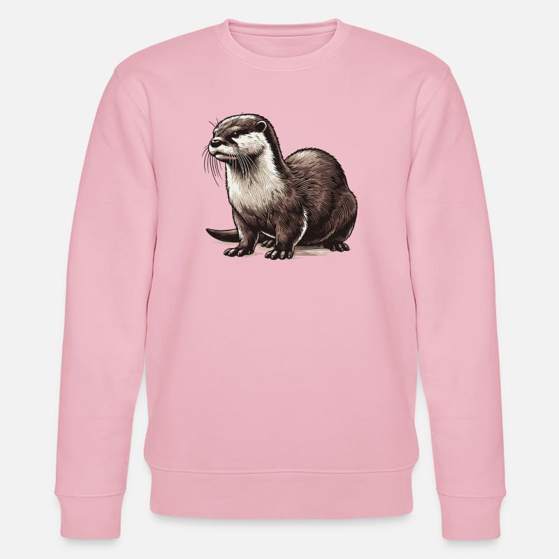 Otter - Stanley/Stella Unisex Bio-Sweatshirt CHANGER - Hellrosa