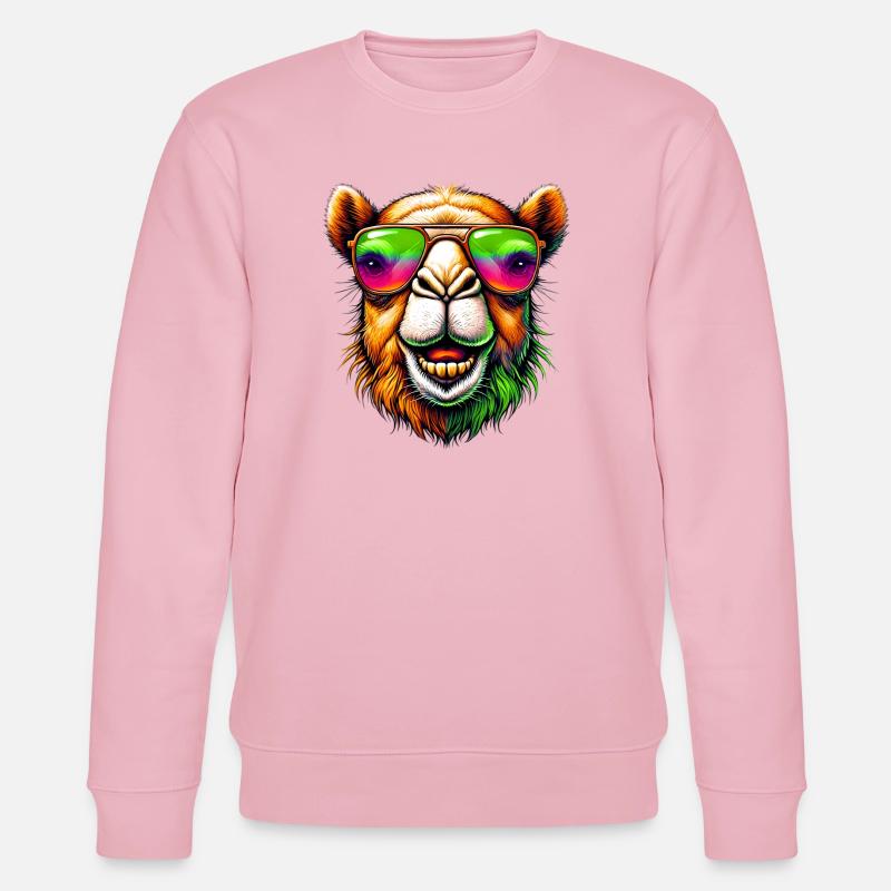 Kamel - Stanley/Stella Unisex Bio-Sweatshirt CHANGER  - Hellrosa