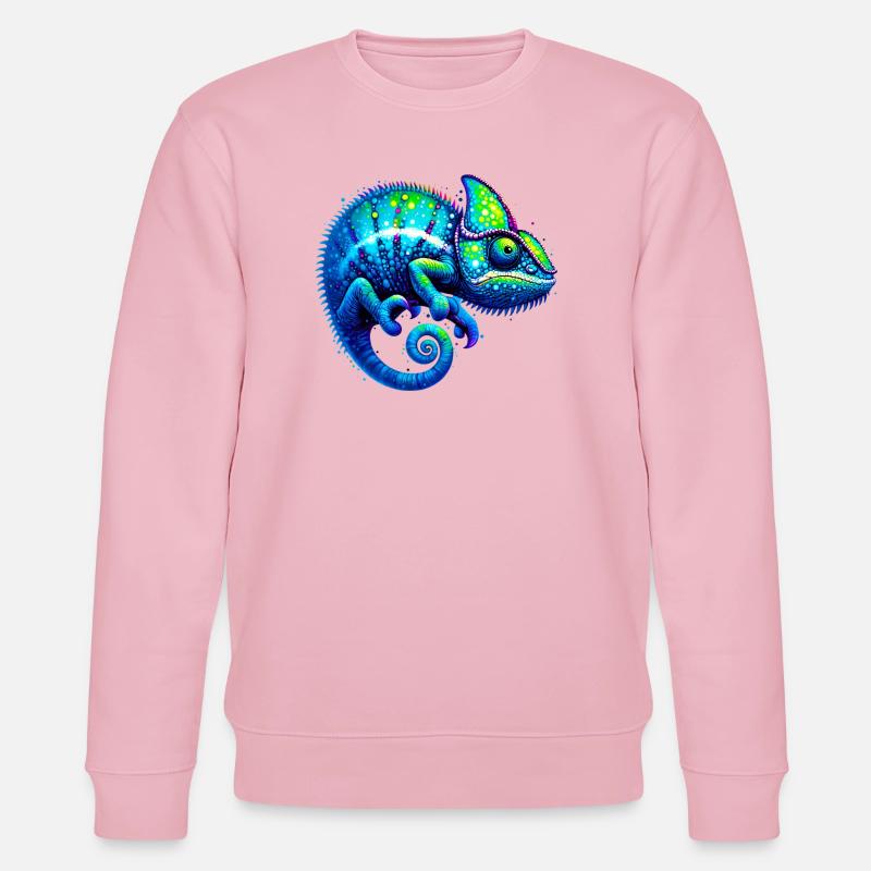 Caméléon - Sweat bio CHANGER Stanley/Stella Unisexe - rose pâle