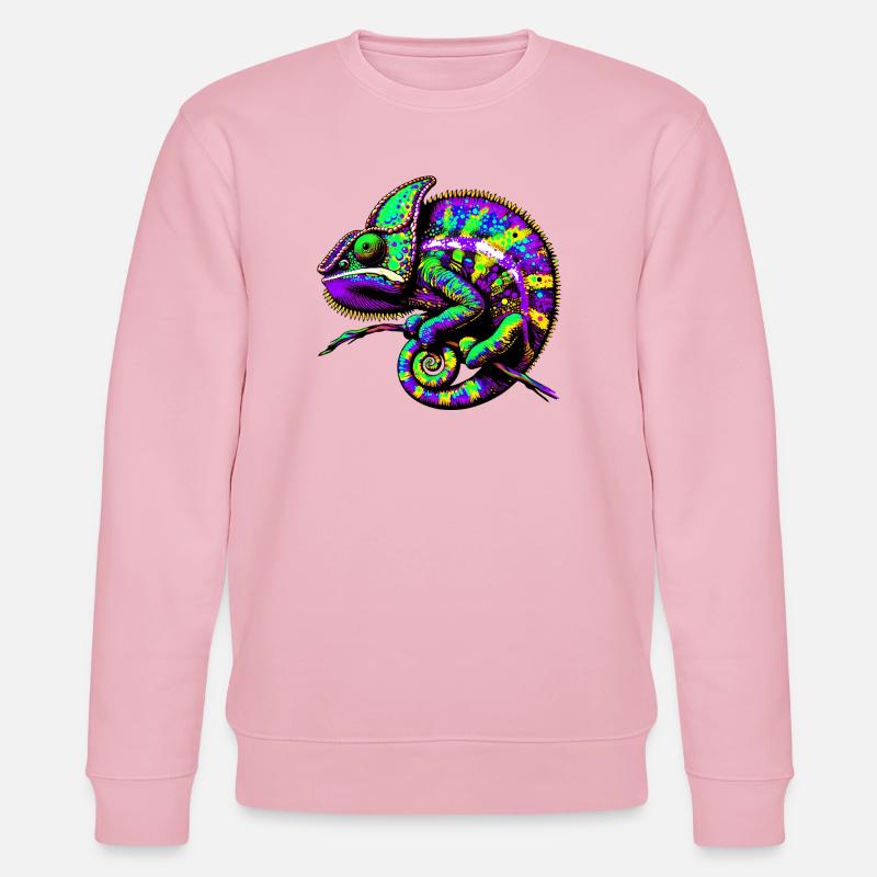 Chamäleon - Stanley/Stella Unisex Bio-Sweatshirt CHANGER  - Hellrosa