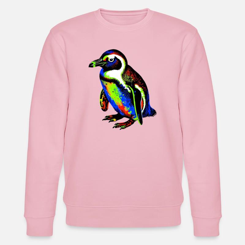 Pingouin - Sweat bio CHANGER Stanley/Stella Unisexe - rose pâle