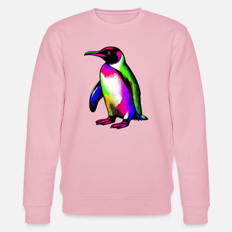 Penguin - Stanley/Stella CHANGER Unisex Organic Sweatshirt - cotton pink