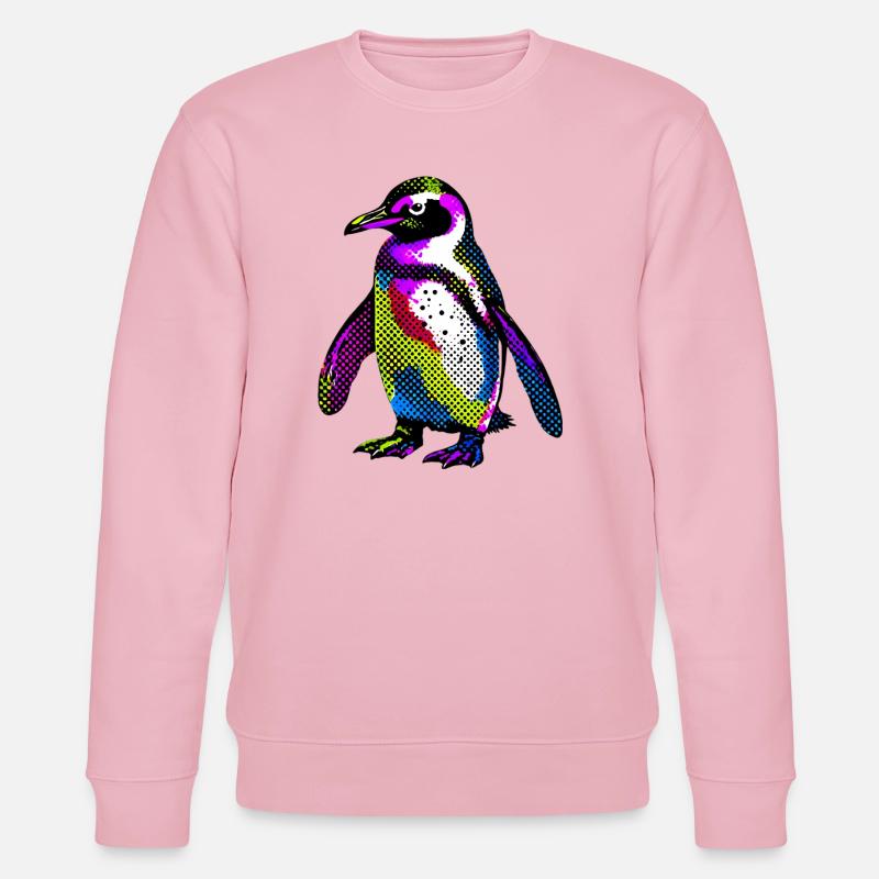Penguin - Stanley/Stella CHANGER Unisex Organic Sweatshirt - cotton pink