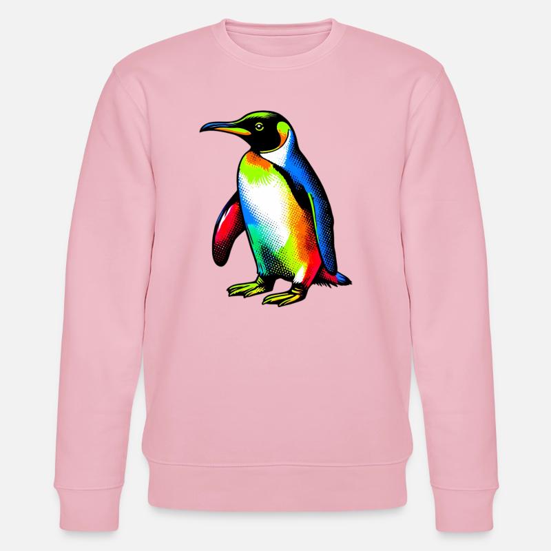 Penguin - Stanley/Stella CHANGER Unisex Organic Sweatshirt - cotton pink