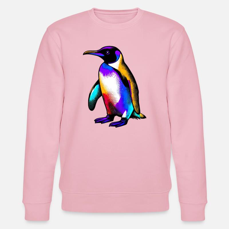 Penguin - Stanley/Stella CHANGER Unisex Organic Sweatshirt - cotton pink