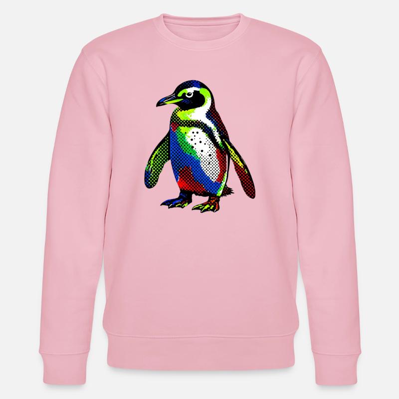 Penguin - Stanley/Stella CHANGER Unisex Organic Sweatshirt - cotton pink
