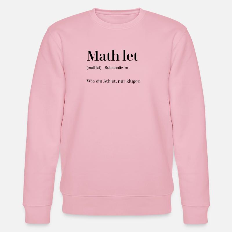 Dictionnaire Mathlet - Sweat bio CHANGER Stanley/Stella Unisexe - rose pâle