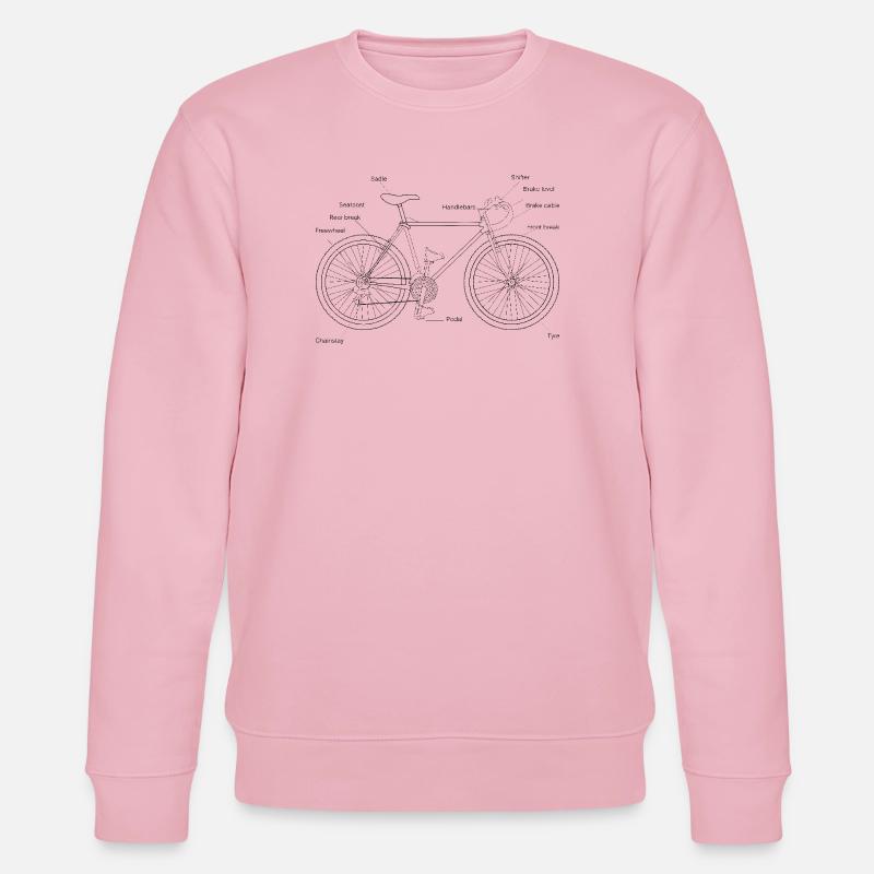 Design needs image - Stanley/Stella CHANGER Unisex Organic Sweatshirt - cotton pink