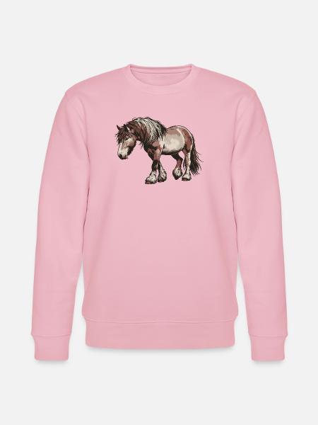 Trot Your Own Path - Stanley/Stella CHANGER Unisex Organic Sweatshirt - cotton pink