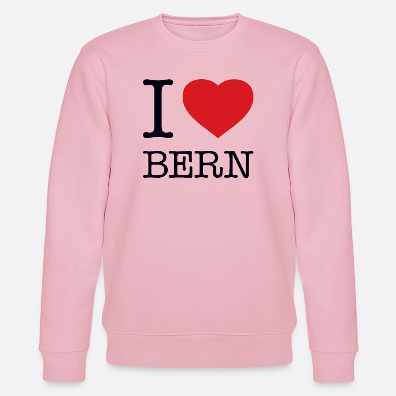 J’ADORE BERNE - Sweat bio CHANGER Stanley/Stella Unisexe - rose pâle