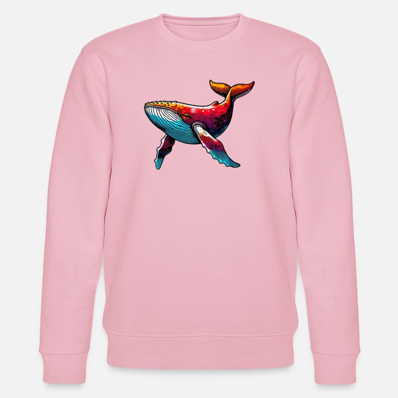Wal - Stanley/Stella Unisex Bio-Sweatshirt CHANGER  - Hellrosa