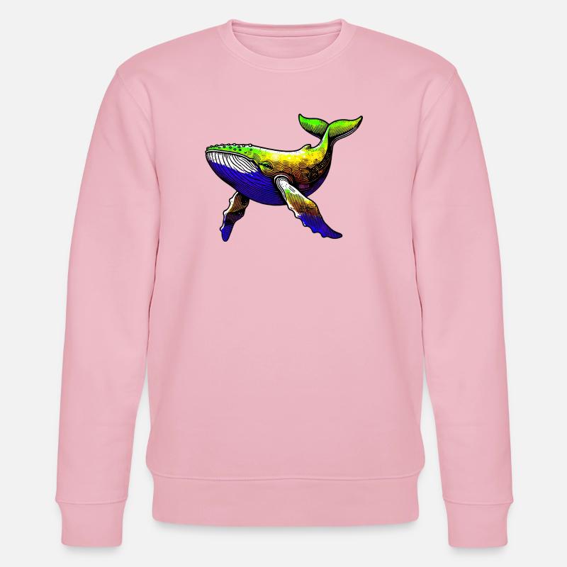 Wal - Stanley/Stella Unisex Bio-Sweatshirt CHANGER  - Hellrosa