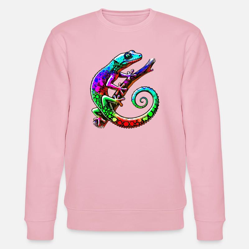 Gecko - Sweat bio CHANGER Stanley/Stella Unisexe - rose pâle
