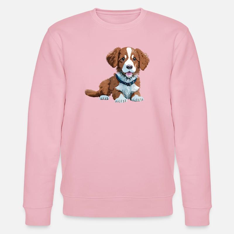 Chiot - Love My TollerDoodle Dog - Sweat bio CHANGER Stanley/Stella Unisexe - rose pâle