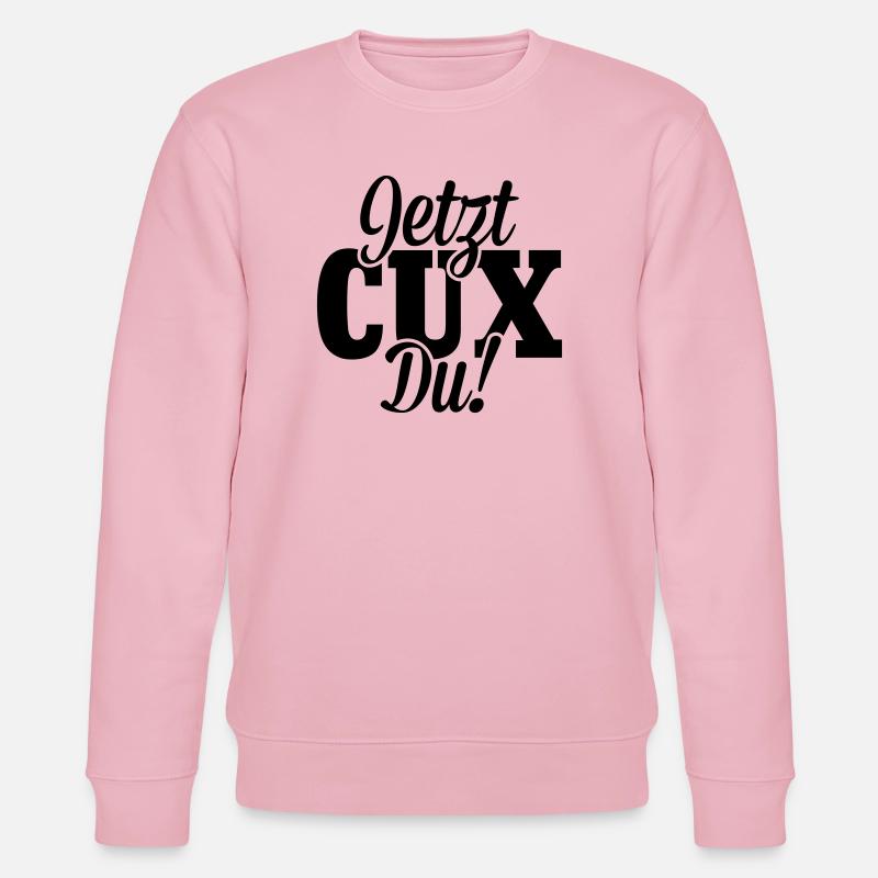 Jetzt CUX Du - Stanley/Stella Unisex Bio-Sweatshirt CHANGER  - Hellrosa