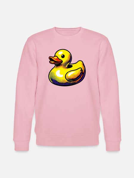 Duckling Duck Duck Duck - Stanley/Stella CHANGER Unisex Organic Sweatshirt - cotton pink