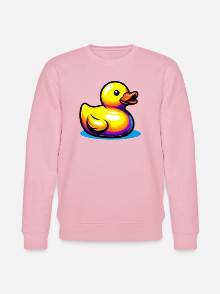 Duckling Duck Duck Duck - Stanley/Stella CHANGER Unisex Organic Sweatshirt - cotton pink