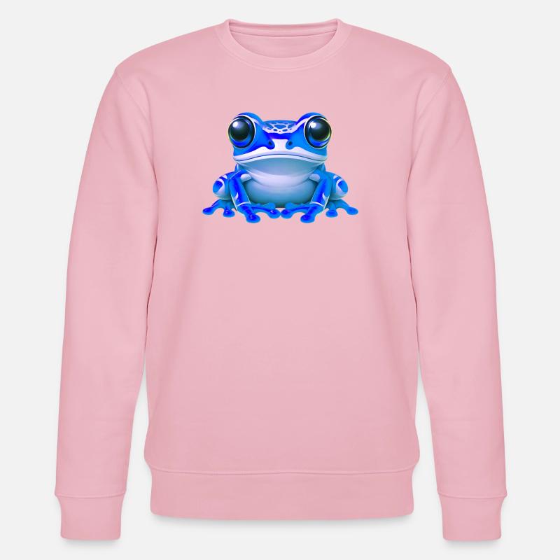 Frosch - Stanley/Stella Unisex Bio-Sweatshirt CHANGER  - Hellrosa