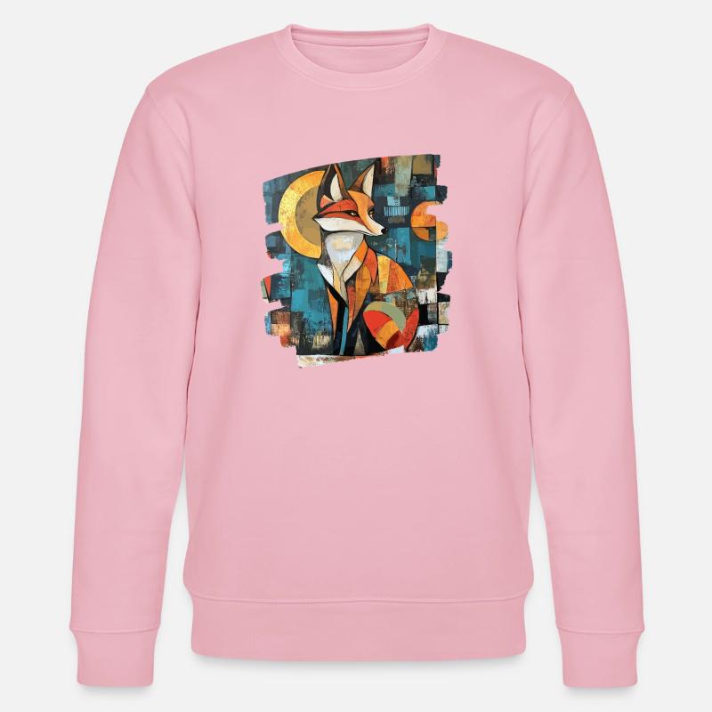 Fox - Stanley/Stella CHANGER Unisex Organic Sweatshirt - cotton pink