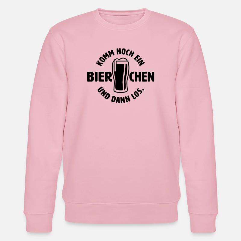 Noch ein Bierchen - Stanley/Stella Unisex Bio-Sweatshirt CHANGER  - Hellrosa