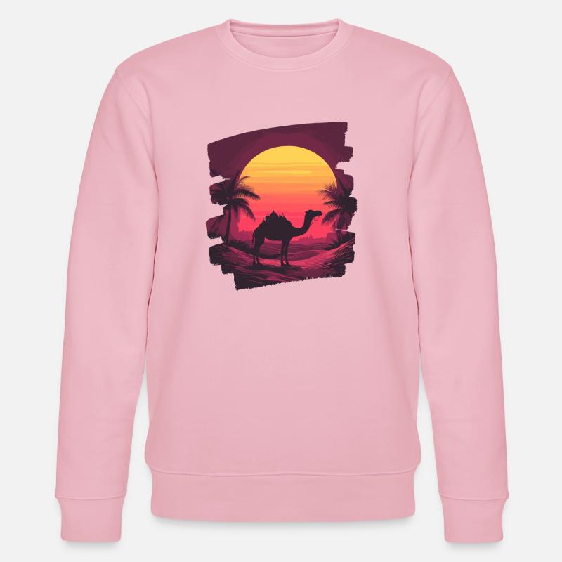 Kamel - Stanley/Stella Unisex Bio-Sweatshirt CHANGER  - Hellrosa