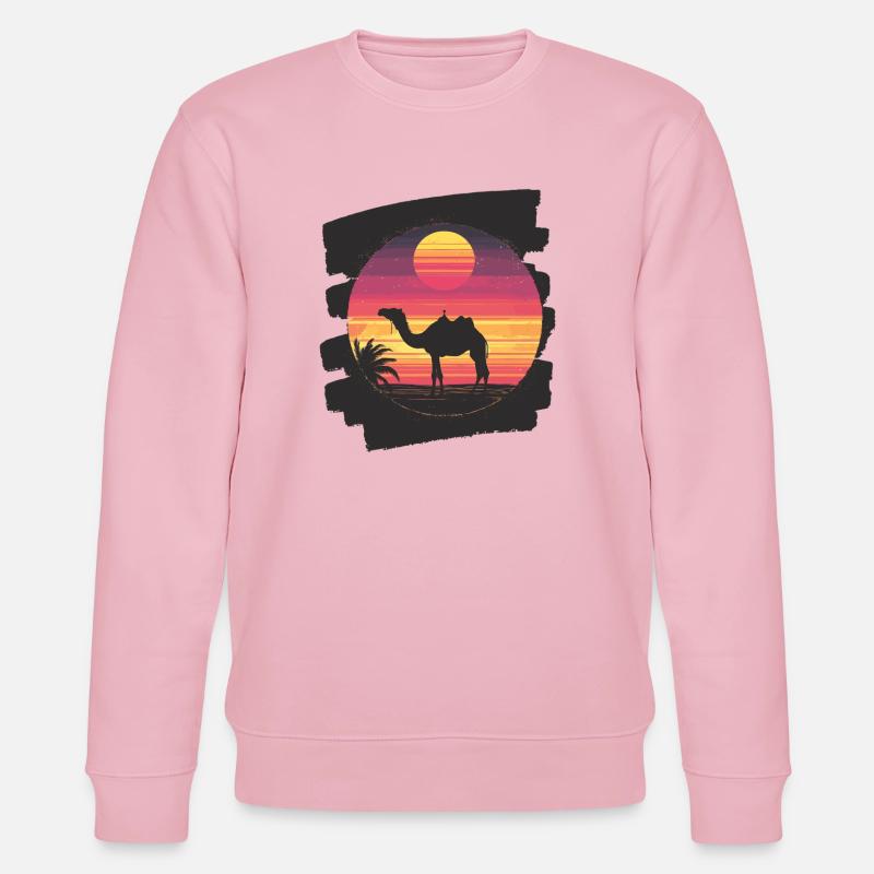 Kamel - Stanley/Stella Unisex Bio-Sweatshirt CHANGER  - Hellrosa