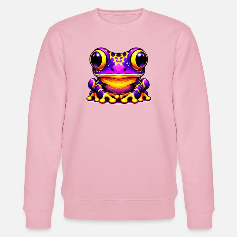Frosch - Stanley/Stella Unisex Bio-Sweatshirt CHANGER - Hellrosa
