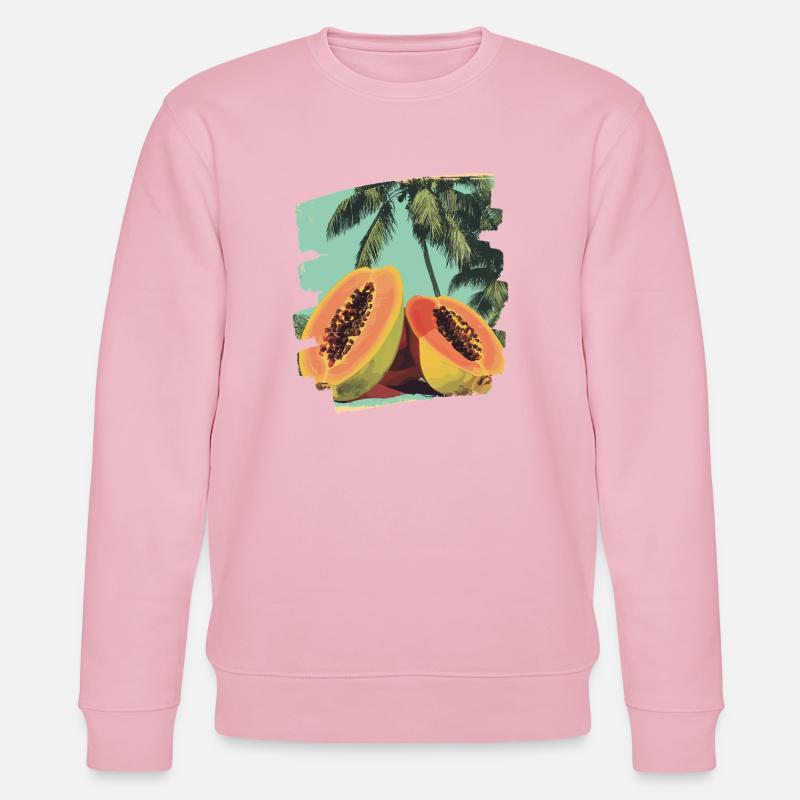Papaya - Stanley/Stella Unisex Bio-Sweatshirt CHANGER  - Hellrosa