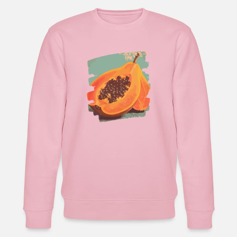 Papaya - Stanley/Stella Unisex Bio-Sweatshirt CHANGER  - Hellrosa