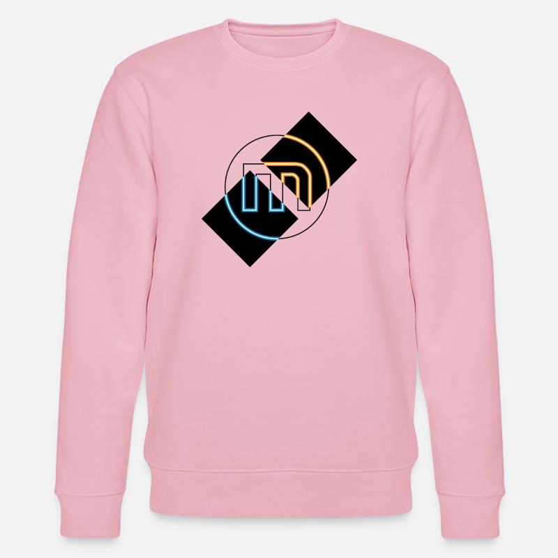 shining m - Stanley/Stella Unisex Bio-Sweatshirt CHANGER  - Hellrosa