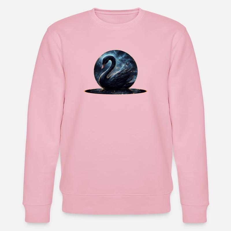 Galactic Grace : Le Cygne Noir - Sweat bio CHANGER Stanley/Stella Unisexe - rose pâle