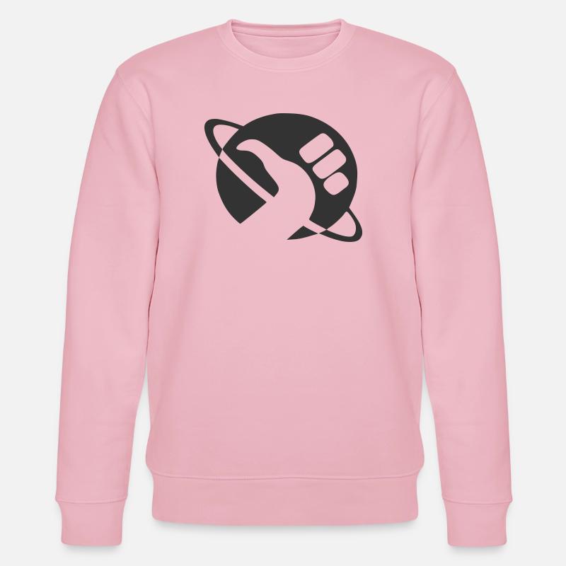 Tramper - Stanley/Stella Unisex Bio-Sweatshirt CHANGER  - Hellrosa