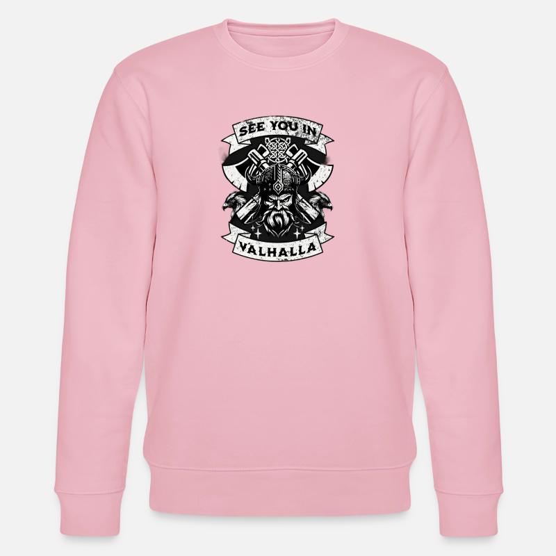 Valhalla-Warrior-Vision - Stanley/Stella Unisex Bio-Sweatshirt CHANGER  - Hellrosa